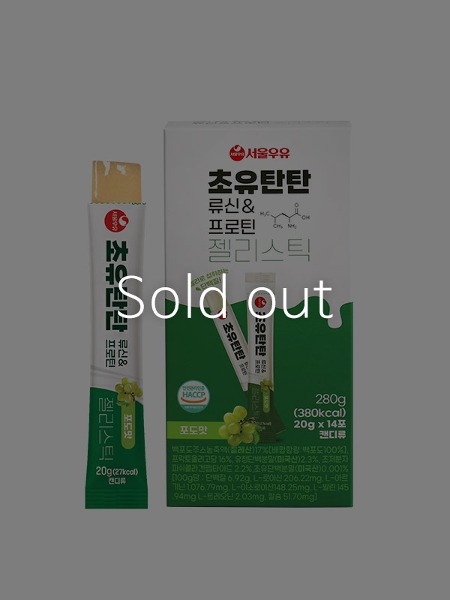 서울우유 초유탄탄 젤리스틱